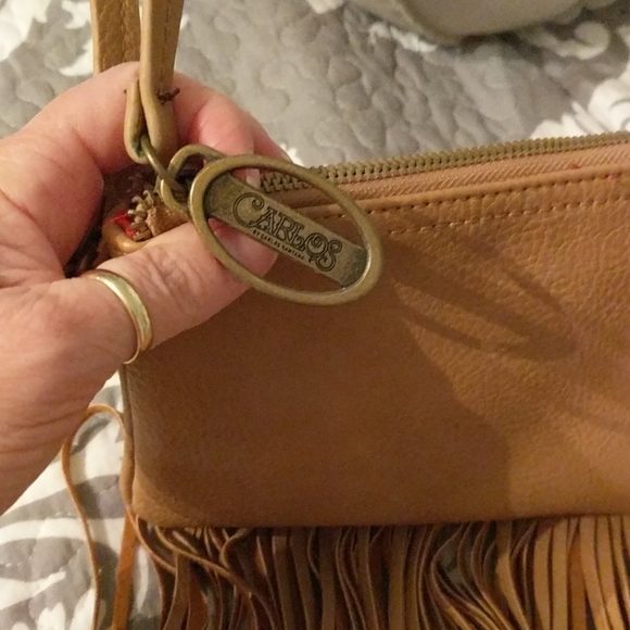Carlos Santana fringed wristlet - Picture 2 of 4